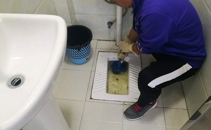 青河疏通蹲坑