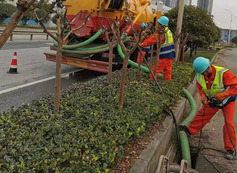 青河市政管道清淤